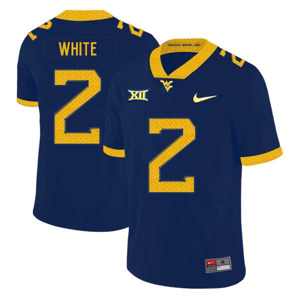 West Virginia Mountaineers 2 Ka'Raun White Navy College Football Jersey Dzhi,We sell and wholesale West Virginia Mountaineers 2 Ka'Raun White Navy College Football Jersey Dzhi on line form chian!